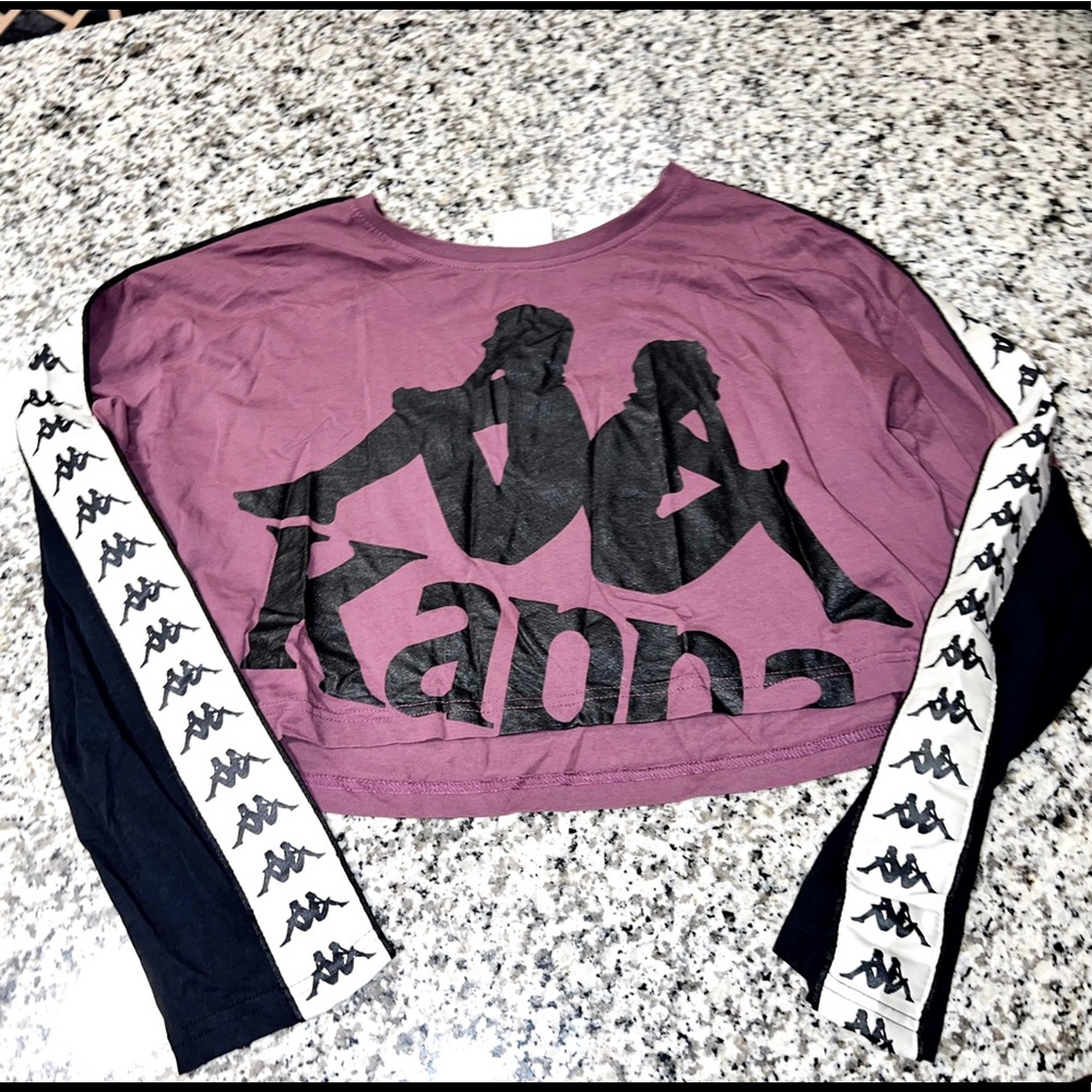 Kappa Crop Top Long Sleeve